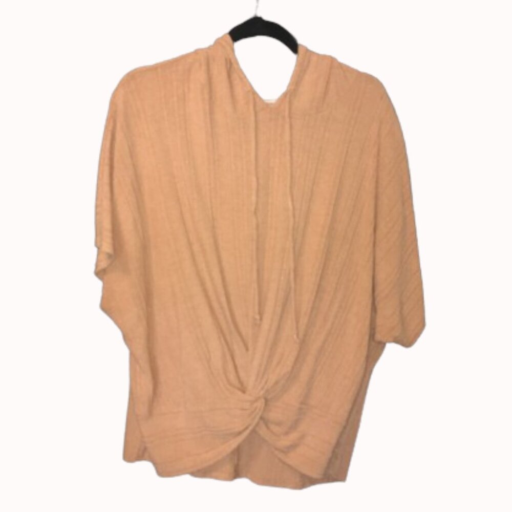 Short Sleeve Hoodie Top